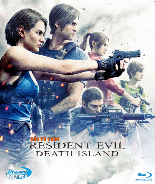 B5807. Resident Evil Death Island 2023 - ĐẢO TỬ THẦN  2D25G  (TRUE- HD 7.1 DOLBY ATMOS)